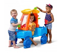 Vaikiškas vandens stalas - mašina su priedais | Automobilių plovykla | Step2 490899